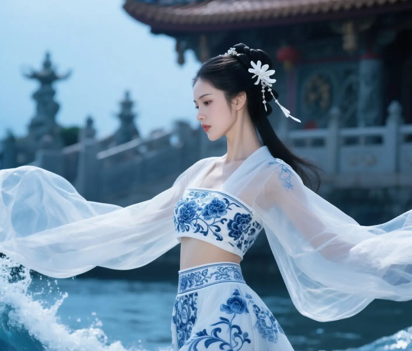 倪妮绿裙子+细高跟太漂亮了!5套全种草,一套比一套清爽高级